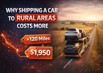 Why Shipping a Car to Rural Areas Costs More